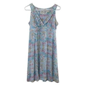 Aventura Eco Sleeveless Floral Dress - Medium